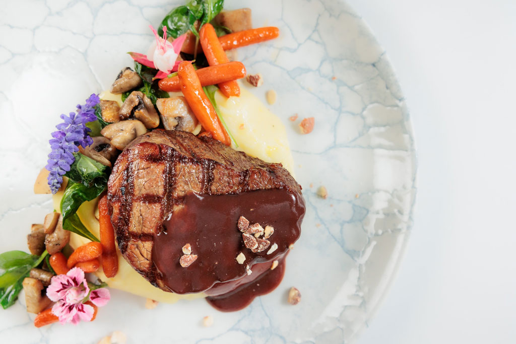 Grilled ,gastronomy’ steak